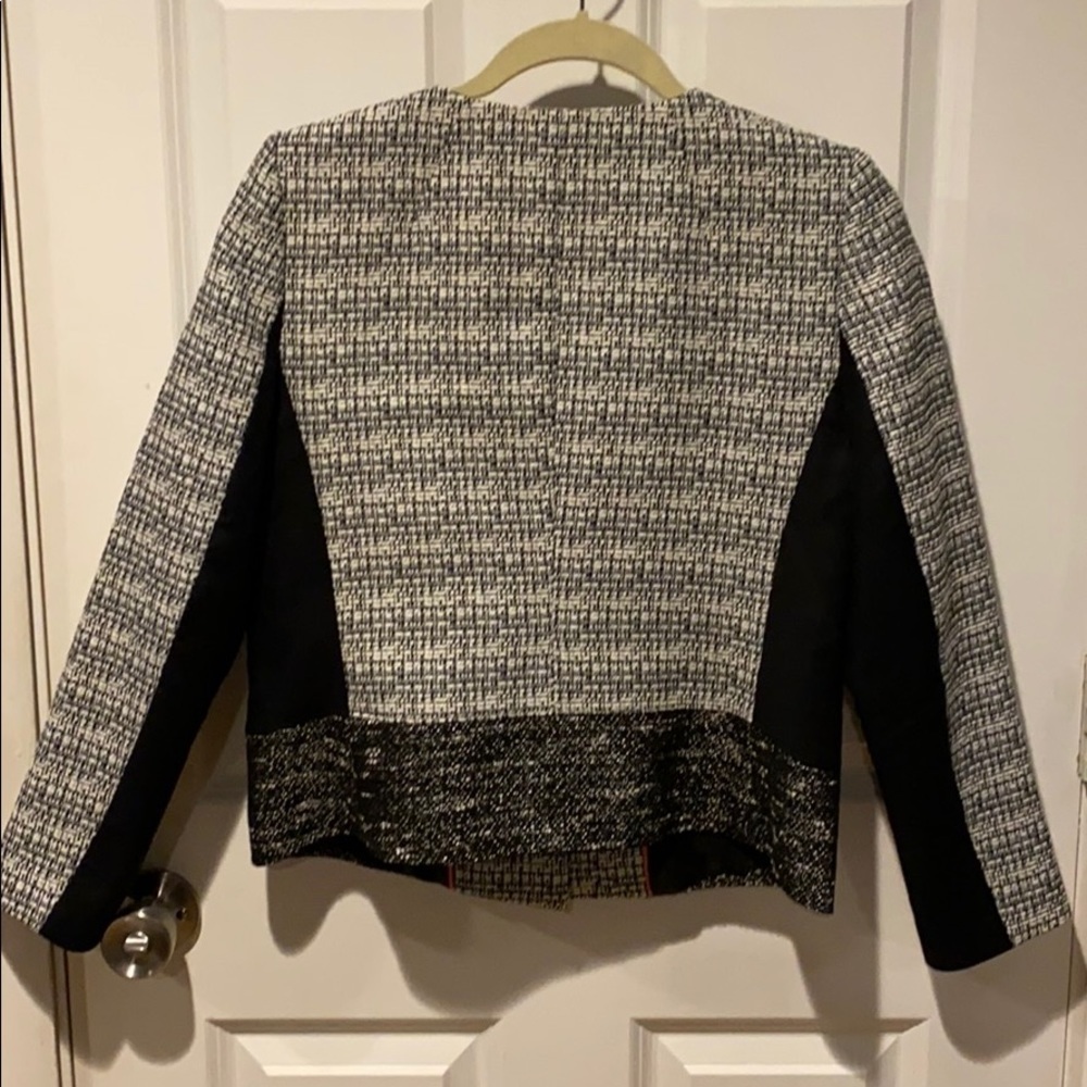 Banana Republic Tweed Blazer Jacket EUC - Picture 6 of 11
